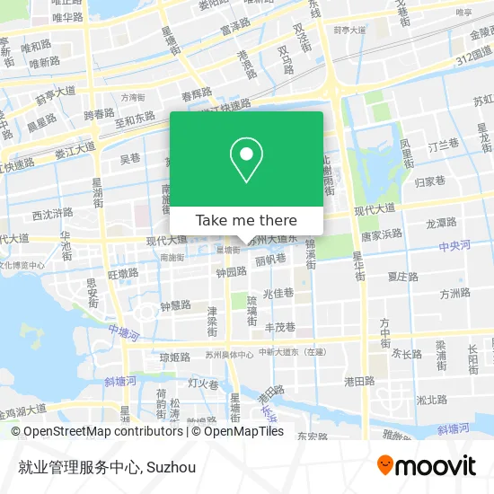 就业管理服务中心 map