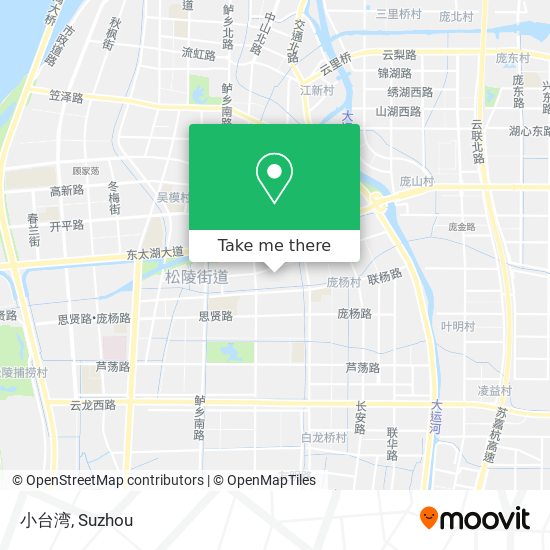 小台湾 map