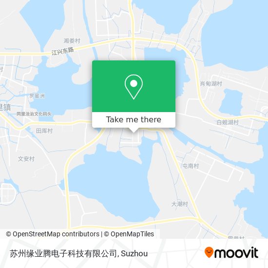 苏州缘业腾电子科技有限公司 map