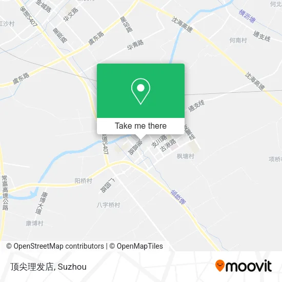 顶尖理发店 map