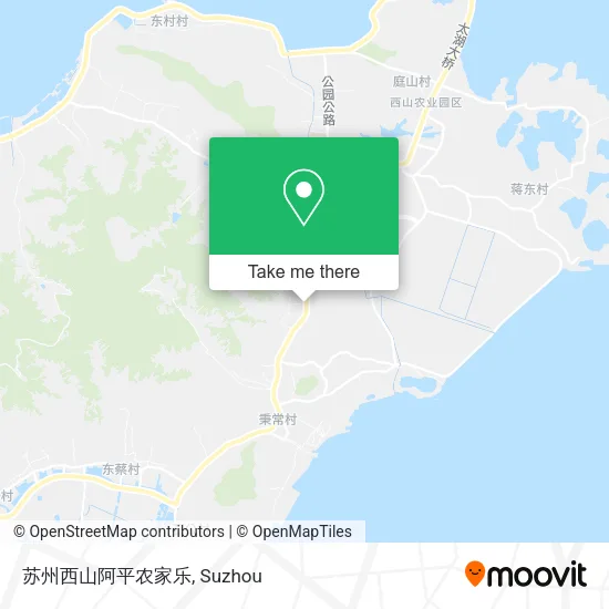 苏州西山阿平农家乐 map