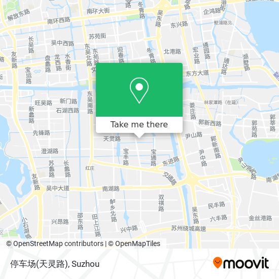 停车场(天灵路) map