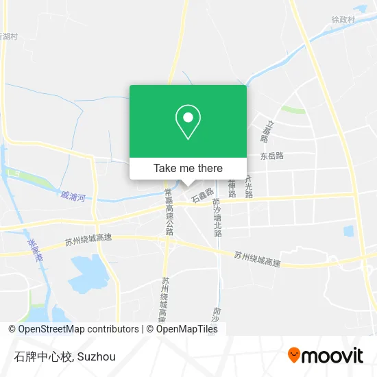 石牌中心校 map