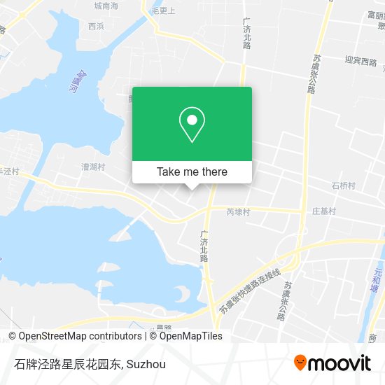 石牌泾路星辰花园东 map