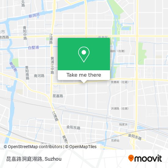 昆嘉路洞庭湖路 map