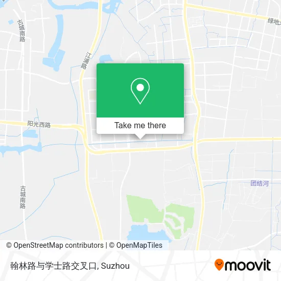 翰林路与学士路交叉口 map