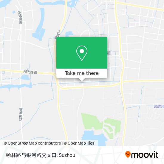 翰林路与银河路交叉口 map