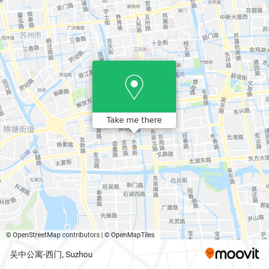 吴中公寓-西门 map