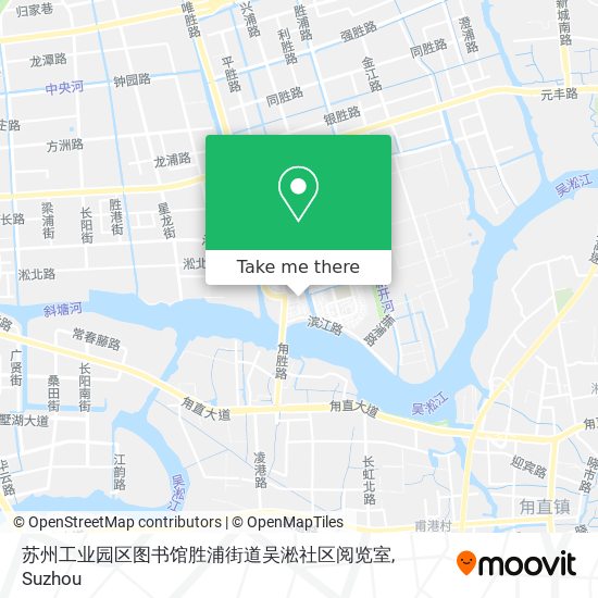 苏州工业园区图书馆胜浦街道吴淞社区阅览室 map