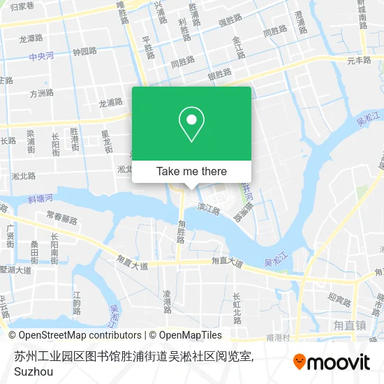 苏州工业园区图书馆胜浦街道吴淞社区阅览室 map