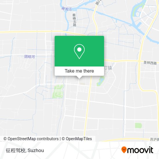 征程驾校 map