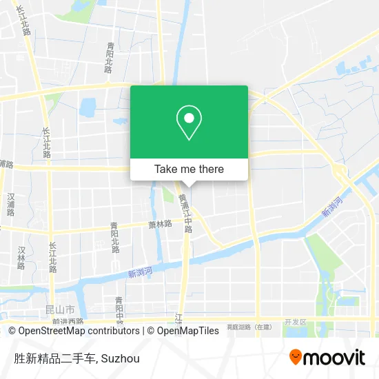 胜新精品二手车 map
