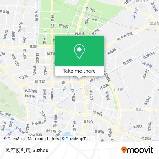 欧可便利店 map