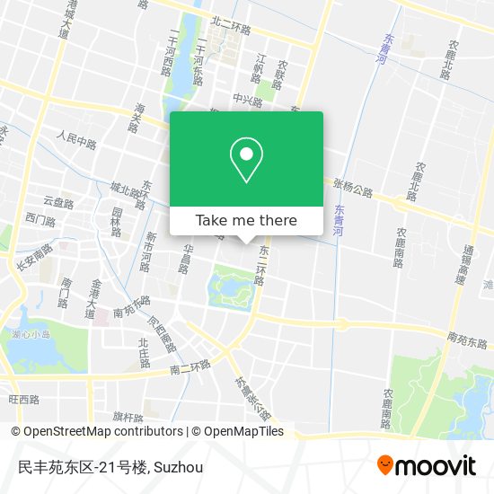 民丰苑东区-21号楼 map