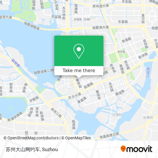 苏州大山网约车 map