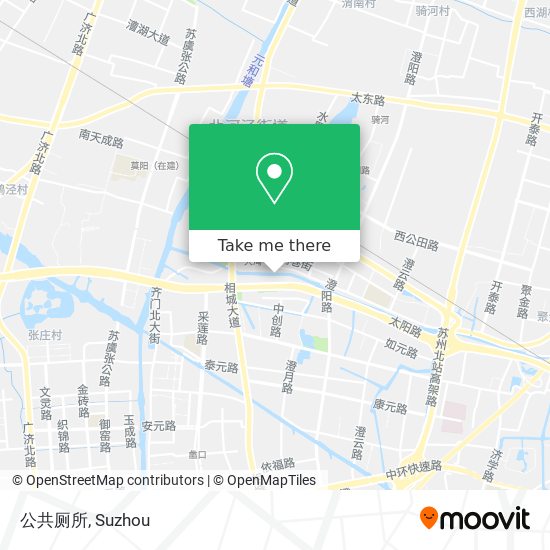 公共厕所 map
