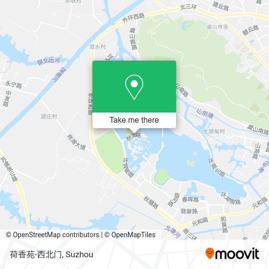 荷香苑-西北门 map