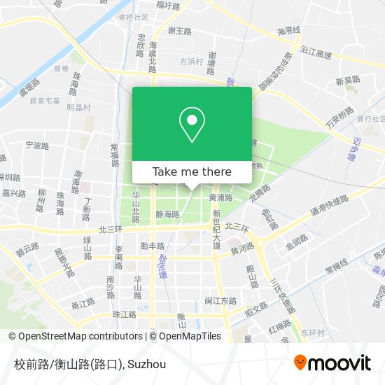 校前路/衡山路(路口) map