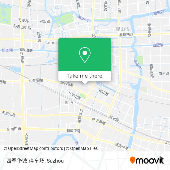 四季华城-停车场 map