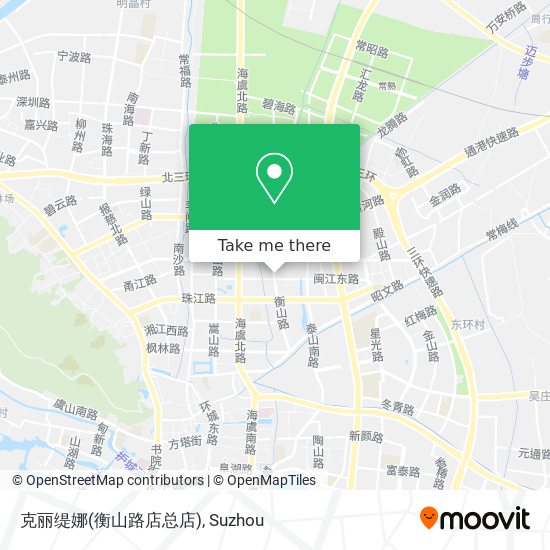 克丽缇娜(衡山路店总店) map