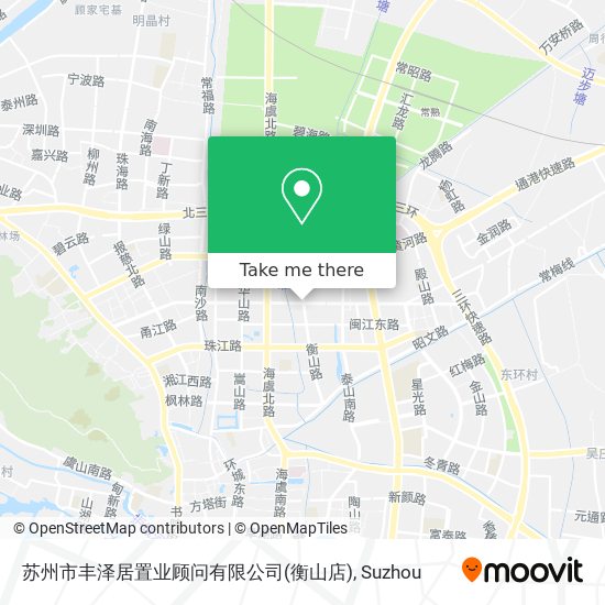 苏州市丰泽居置业顾问有限公司(衡山店) map