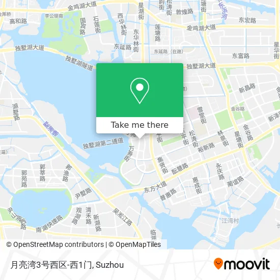 月亮湾3号西区-西1门 map