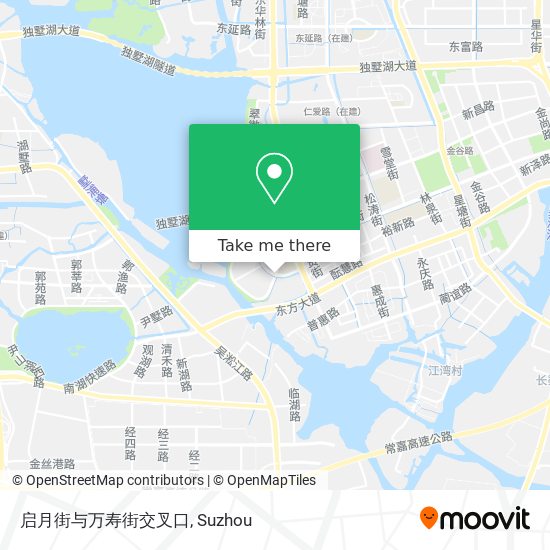 启月街与万寿街交叉口 map