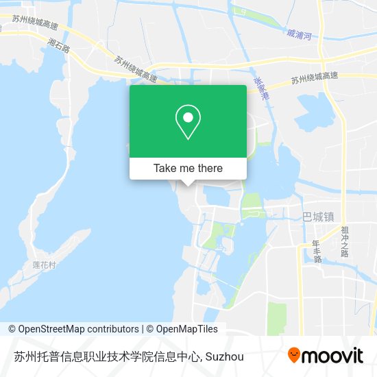 苏州托普信息职业技术学院信息中心 map
