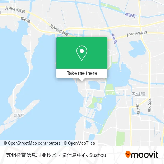 苏州托普信息职业技术学院信息中心 map