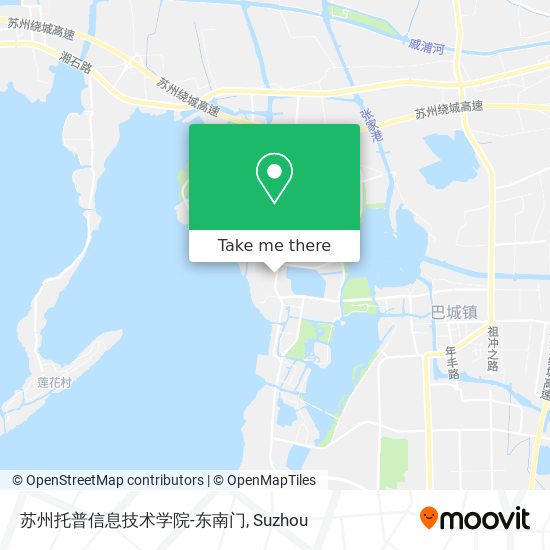 苏州托普信息技术学院-东南门 map