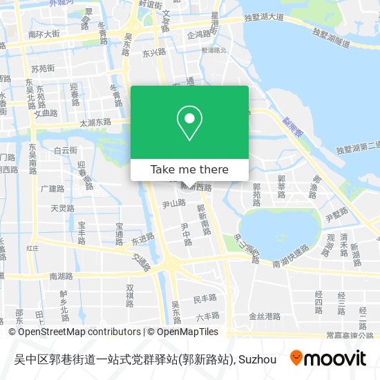吴中区郭巷街道一站式党群驿站(郭新路站) map
