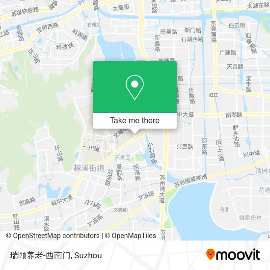 瑞颐养老-西南门 map