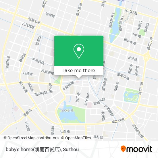 baby's home(凯丽百货店) map