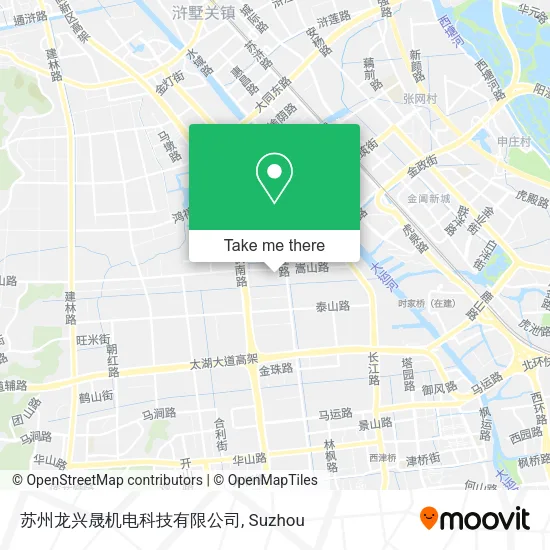 苏州龙兴晟机电科技有限公司 map