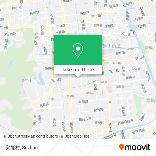 兴隆村 map