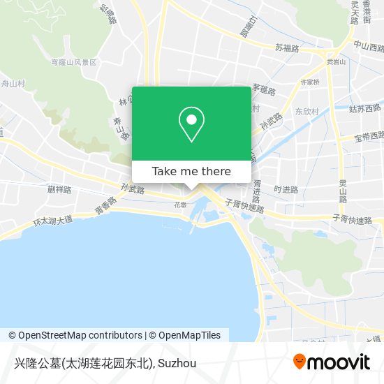兴隆公墓(太湖莲花园东北) map