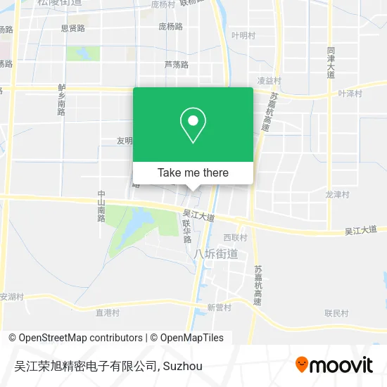 吴江荣旭精密电子有限公司 map