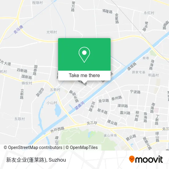 新友企业(蓬莱路) map