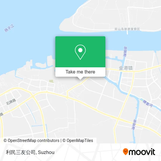 利民三友公司 map