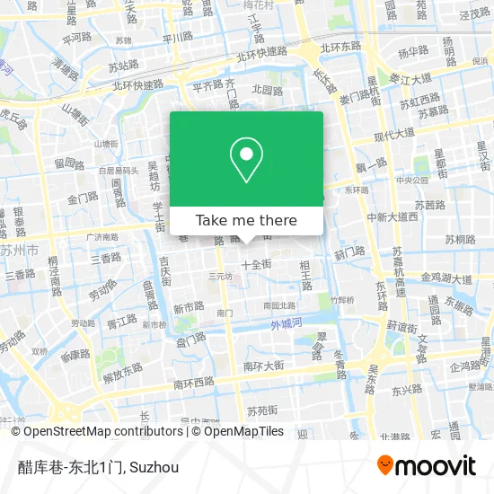 醋库巷-东北1门 map