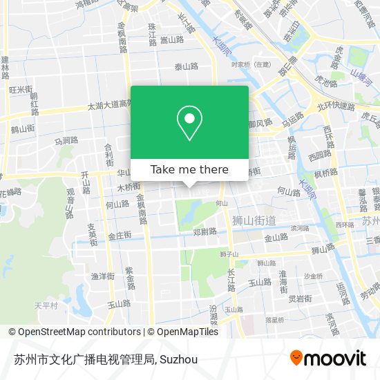 苏州市文化广播电视管理局 map