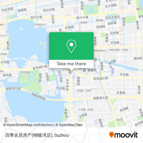 四季名居房产(蝴蝶湾店) map