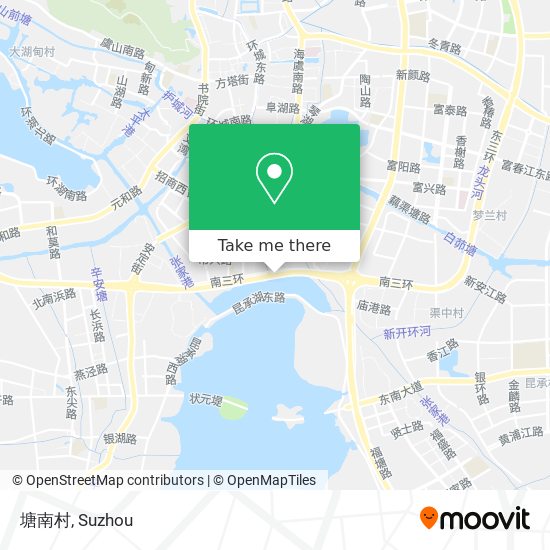 塘南村 map