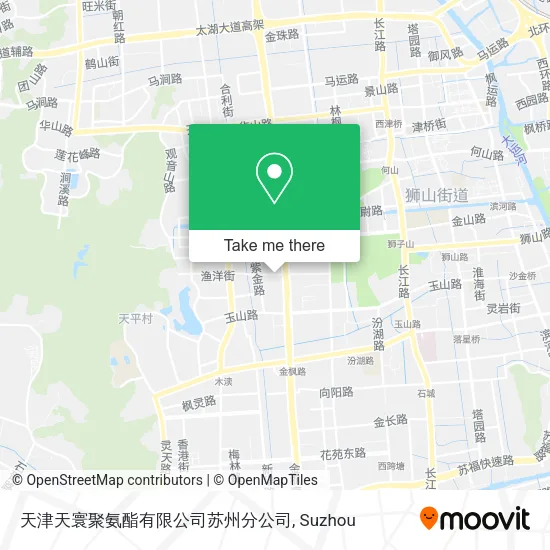 天津天寰聚氨酯有限公司苏州分公司 map