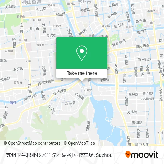 苏州卫生职业技术学院石湖校区-停车场 map