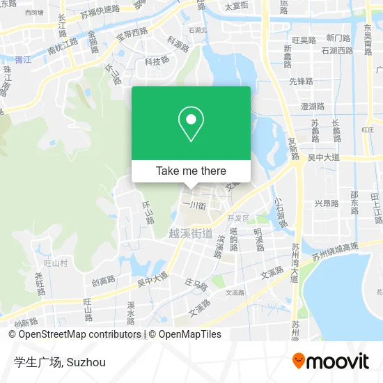 学生广场 map