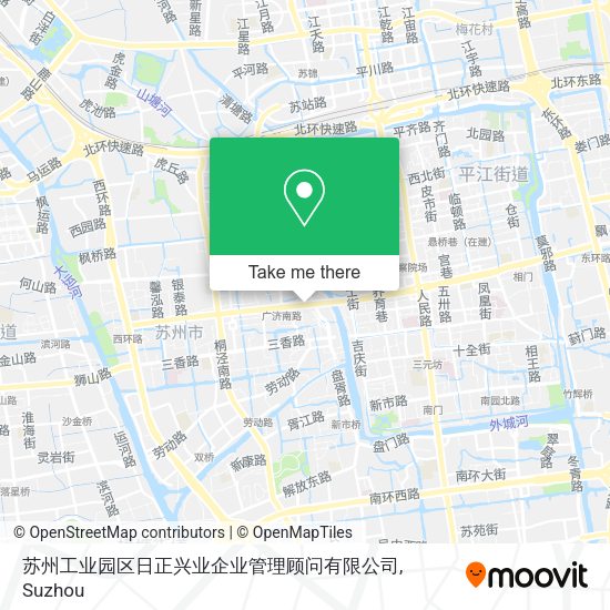 苏州工业园区日正兴业企业管理顾问有限公司 map