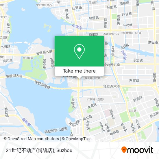 21世纪不动产(博锐店) map