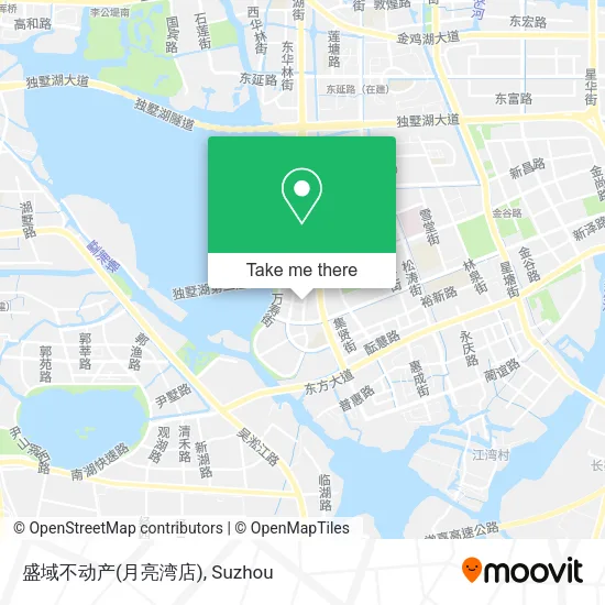盛域不动产(月亮湾店) map