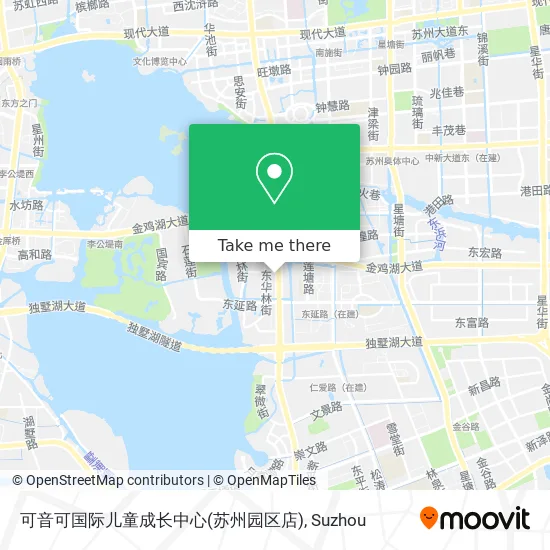 可音可国际儿童成长中心(苏州园区店) map